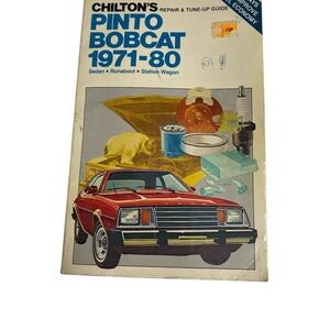 * Chiltons Pinto Bobcat Repair Guide 1971-80 see Dan run about station wagon